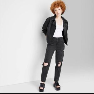 Wild Fable super high rise tapered jeans